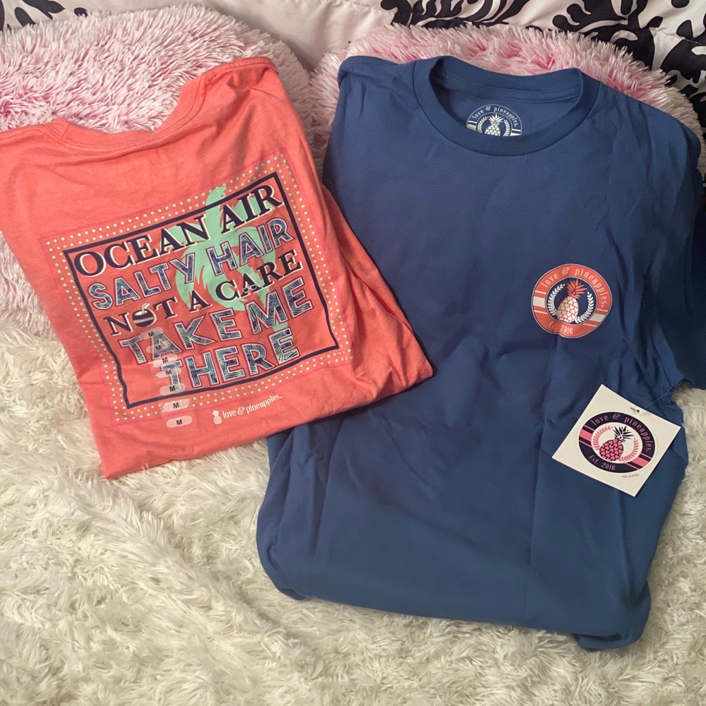 Never worn still have the tags on the shirts